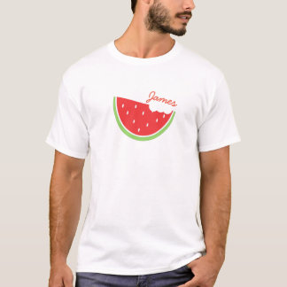 Personlig T-Shirt för Sommaren med Vattenmelon