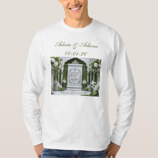 Personlig T-Shirt-Islamisk Bröllop T Shirt