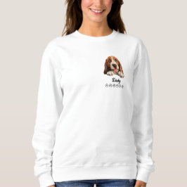 Personlig T-Shirt med Basset Hound Hund