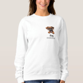 Personlig T-Shirt med Boxer Hund