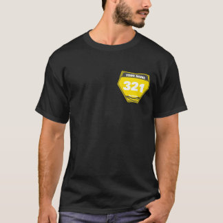 Personlig T-Shirt med Förarens Namn och Nummer