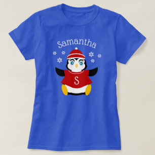 Personlig T-Shirt med Pingvin