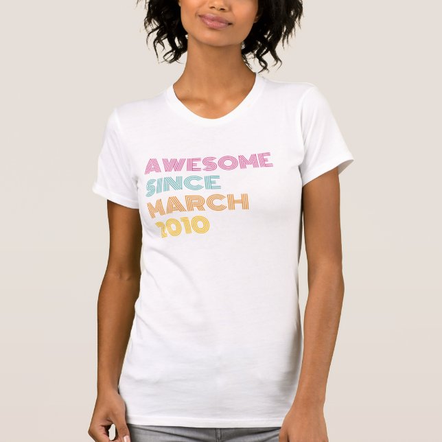 Personlig T-shirt som 16-årspresent (Framsida)