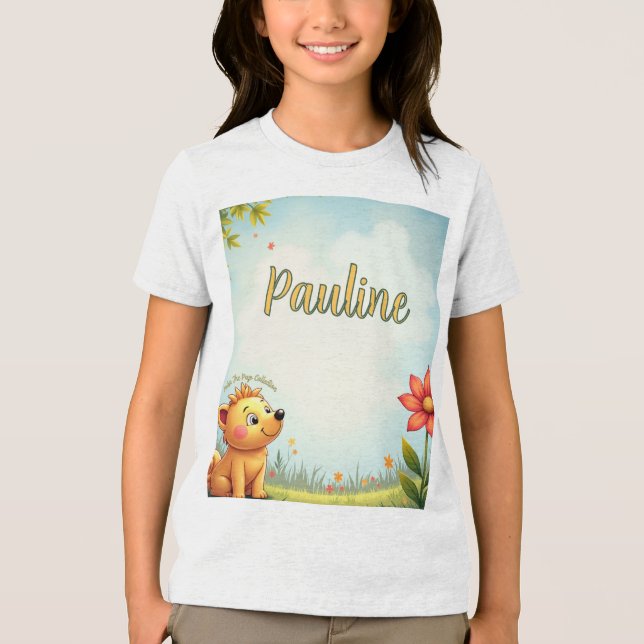 Personlig t skjorta för barn shirt (Framsida)