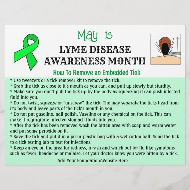 Personlig Ta bort en fästutbildning Reklamblad (Framsidan)