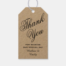 Personlig Tack Bröllopsförmån