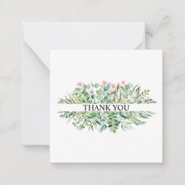 Personlig - Tack för ditt kort - Eucalyptus Blad-k