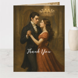 Personlig - Tack för ditt kort Victorian Stil