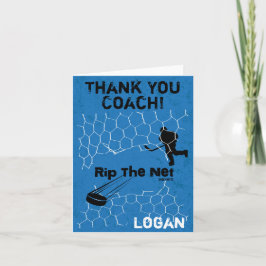Personlig Tack Hockey Coach Rip the Net