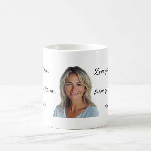 Personlig Tack Mugg - Anpassningsbar Gift (Center)