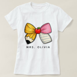 Personlig tacksamhet för lärare | Anpassad lärare T Shirt