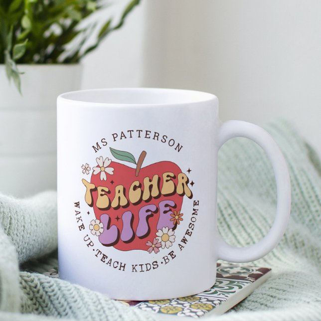 Personlig tacksamhetspresent för lärare kaffemugg (Skapare uppladdad)