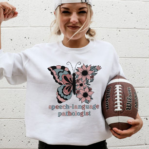 Personlig Tal-språk-patologen Butterfly T Shirt