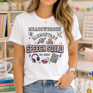 Personlig taltrupp skola SLP T Shirt