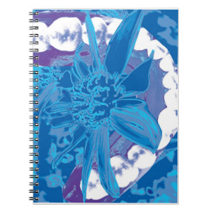 Personlig tandblomma journal för hygienister anteckningsbok med spiral