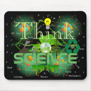 Personlig Tänka Science Mouse Pad Musmatta