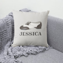 Personlig Tap Shoe Oxford Dance Dancer Pillow