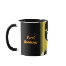 Personlig Tarot Mugg Art Deco Flapper Girl