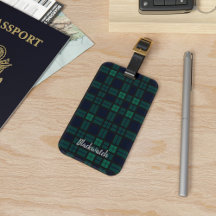 Personlig Tartan Klan Black Watch Play Anpassnings