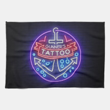 Personlig Tatto Shop Nautical Neon Sign Stil
