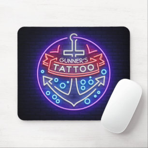 Personlig Tatto Shop Nautical Neon Sign Stil Musmatta