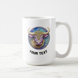 Personlig Taurus Zodiac Kaffemugg