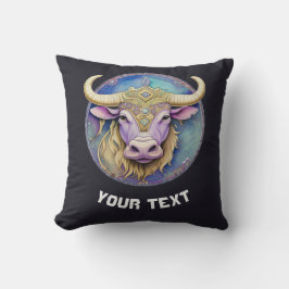 Personlig Taurus Zodiac Kudde