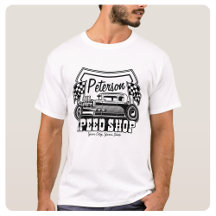 Personlig Tävla Hot rod Speed Shop Garage