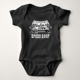Personlig Tävla Hot rod Speed Shop Garage T Shirt
