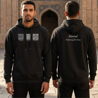 Personlig Tawhid Tawba Tawwakul Islamisk Herr Hoodie