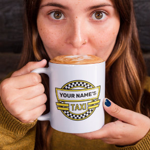 Personlig Taxi-tecken Kaffemugg