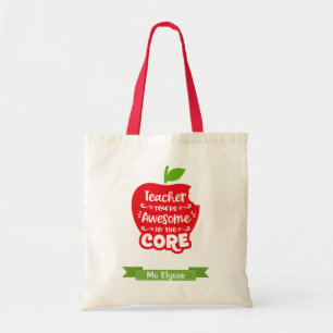 Personlig Teacher Gift (Fantastisk till kärnan) Tygkasse