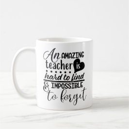 Personlig Teacher Gift Kaffemugg