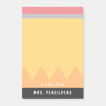 Personlig Teacher Pencil Stil