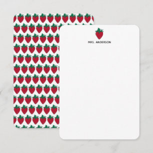Personlig Teacher Stationery Inbjudningar