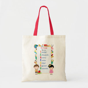 Personlig Teacher Tote bags (Stationeries) Tygkasse