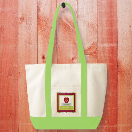 Personlig Teacher's Tote Bag Tygkasse