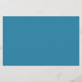 Personlig Teal Blue Flyer för alla Tillfälle