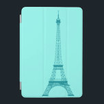Personlig Teal Blue Tiffany Eiffel Torn iPad Mini Skydd<br><div class="desc">Det här är Personlig Teal Blue Tiffany Eiffel Torn ipad cover. Fodral är perfektens tillbehör för att skydda din iPad på arbetet och hemma.</div>