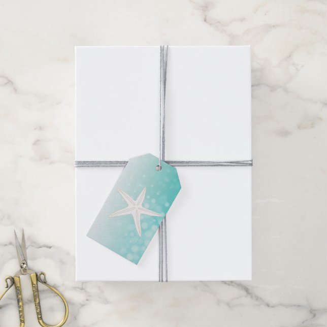Personlig Teal Bröllop Tack Gift Märkre Presentetikett (Med Snöre)