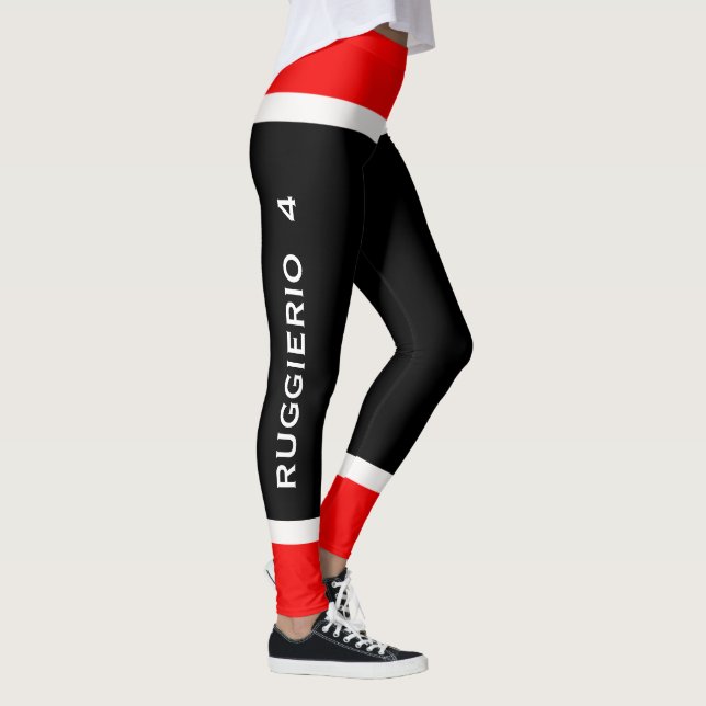 Personlig Team Färg Ice Hockey Leggings (Höger)