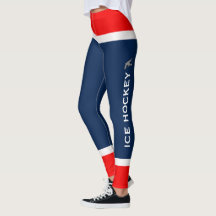 Personlig Team Färg Ice Hockey Socks Leggings