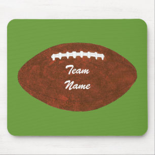 Personlig Team Namn Football Grönt Mousepads Musmatta
