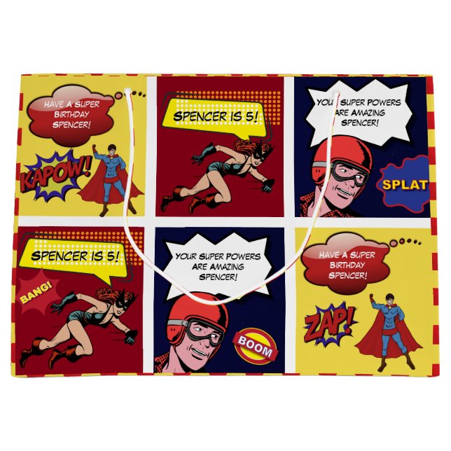 Personlig Tecknad Band födelsedag (Framsidan)