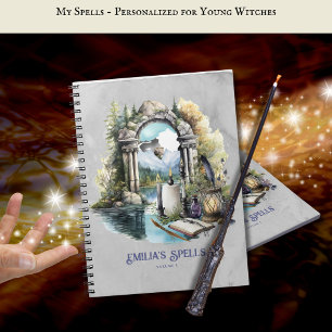 Personlig Teenage Witch Spell Bok Grimoire Anteckningsbok