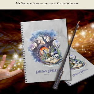 Personlig Teenage Witch Spell Bok Grimoire Anteckningsbok