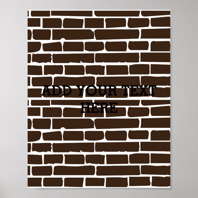Personlig tegelvägg poster (Framsidan)