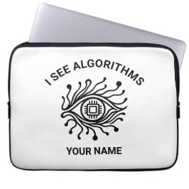 Personlig teknik laptopsleeve med anpassad text laptop fodral