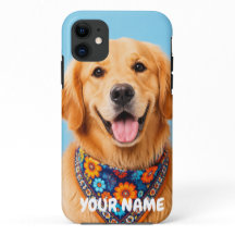 Personlig telefonfodral för Golden Retriever - Anp