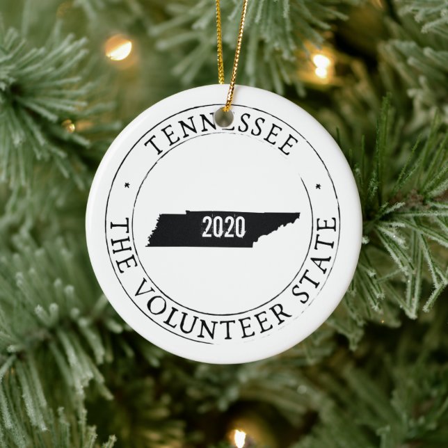 Personlig Tennessee Ornament (Träd)